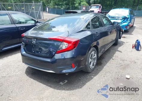 2019 Honda Civic Lx z USA, uszkodzony, nr VIN 2HGFC2F61KH534309